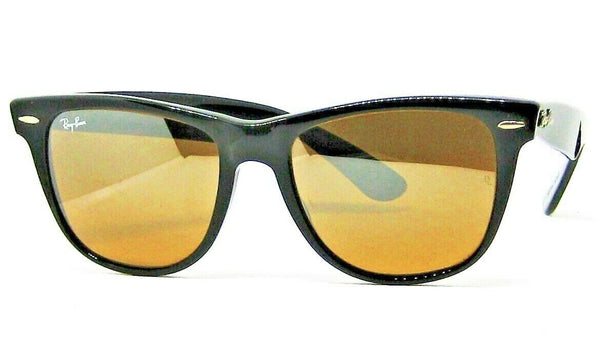 Ray-Ban USA NOS Vintage B&L Wayfarer II W0758 TGM B-15 Ebony NewInBox Sunglasses