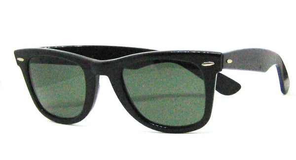 Ray-Ban USA Vintage 1970s B&L Wayfarer L 2009 Gloss Ebony 5024 Xlnt Sunglasses