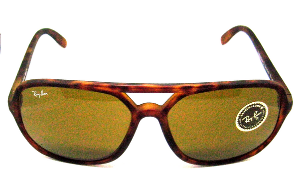 Ray-Ban NOS USA Vintage B&L 80s Timberline II Matt Tortoise W0746 New Sunglasses