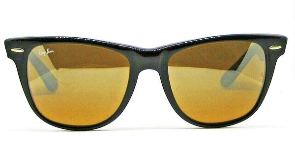 Ray-Ban USA NOS Vintage B&L Wayfarer II W0758 TGM B-15 Ebony NewInBox Sunglasses