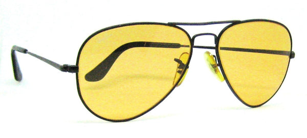 Ray-Ban USA Vintage 1990s B&L Aviator Ambermatic Deep Groove Nr.Mint Sunglasses