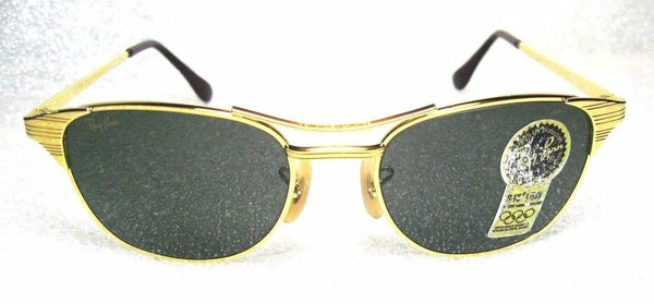 Ray-Ban USA NOS Vintage 90s B&L Signet Classic Metals W0386 NewInBox Sunglasses