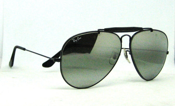 Ray-Ban Vintage 90s USA B&L Aviator DGM G-31 Black Chrome 62-14 Mint Sunglasses