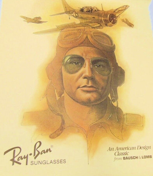 Vintage Ray-Ban USA Aviator 1940s WWII B&L USAAF USN AN6531 Sunglasses