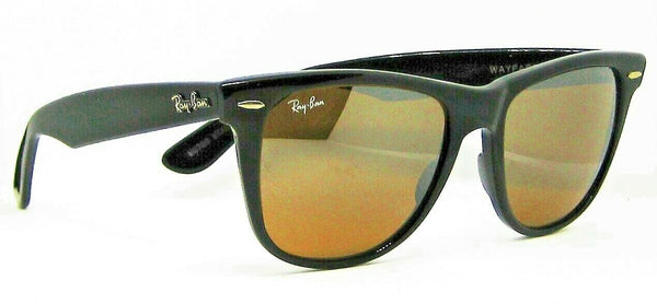 Ray-Ban USA NOS Vintage B&L Wayfarer II W0758 TGM B-15 Ebony NewInBox Sunglasses