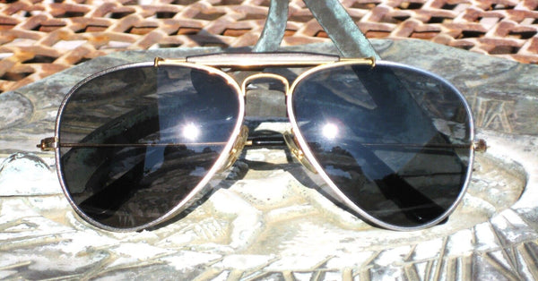 Ray-Ban USA Vintage 1990s NOS B&L Aviator Precious Metals Changeable Sunglasses