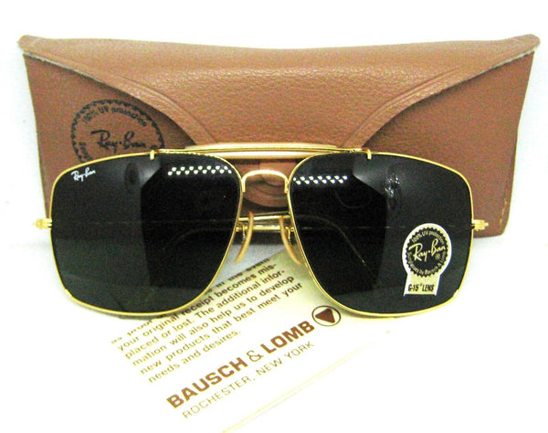 Ray-Ban USA NOS 80s Vintage B&L Aviator Large 62mm Explorer G-15 New Sunglasses