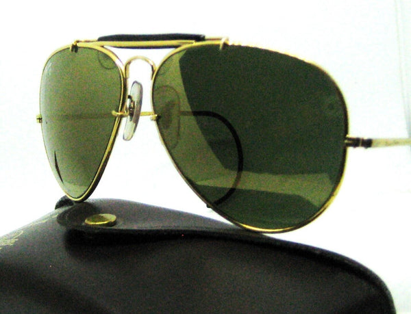 Ray-Ban USA B&L Diamond Hard Aviator Outdoorsman 62mm W1508 Survivor Sunglasses