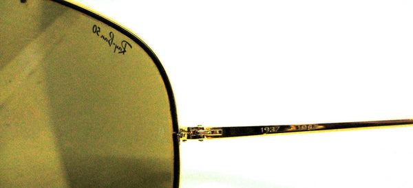 Ray-Ban USA Vintage 80s B&L *NOS The General RB-50 Aviator Rare 62mm Sunglasses