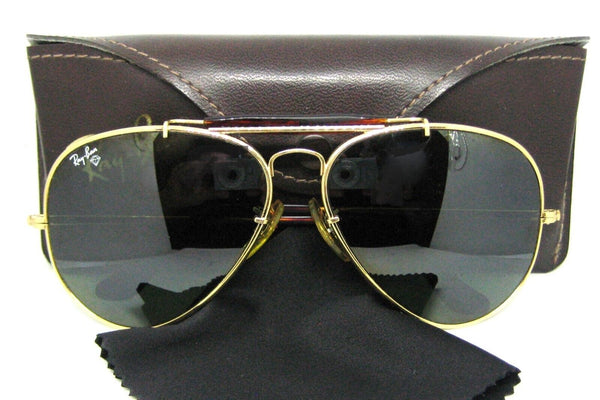 Ray-Ban USA B&L Diamond Hard Aviator Outdoorsman 62mm W1508 Survivor Sunglasses