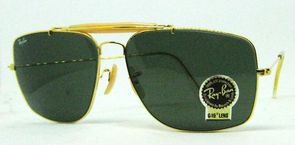 Ray-Ban USA NOS 80s Vintage B&L Aviator Large 62mm Explorer G-15 New Sunglasses