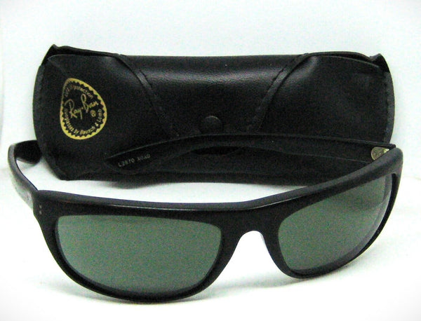 Ray-Ban USA Vintage B&L 80s Balorama L2870 Ebony Dirty Harry MIB Xlnt Sunglasses