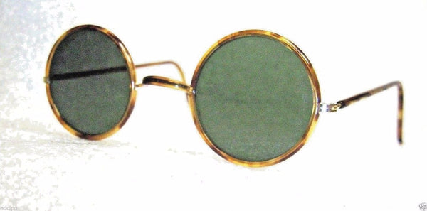 RAY-BAN *NOS VINTAGE B&L "CHEYENNE II" W1748 Honey *Lennon Style *NEW SUNGLASSES - Vintage Sunglasses 
