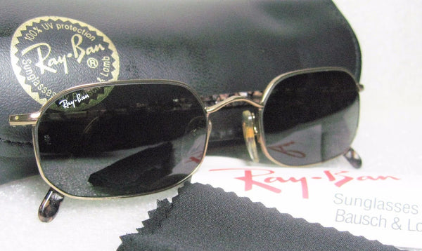 VINTAGE *NOS RAY-BAN B&L "Slim Line" W2648 Antique Gold Tortoise *NEW SUNGLASSES - Vintage Sunglasses 