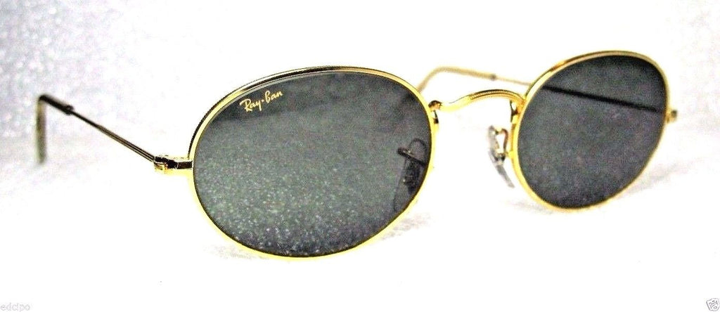 RAY-BAN *NOS VINTAGE B&L "Lennon Style" W0976 24k Classic Metals *NEW SUNGLASSES - Vintage Sunglasses 