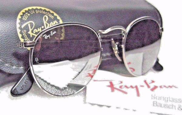 RAY-BAN *NOS VINTAGE B&L "Lennon" W2467 Silver Chrome G-31 Mirror NEW SUNGLASSES - Vintage Sunglasses 
