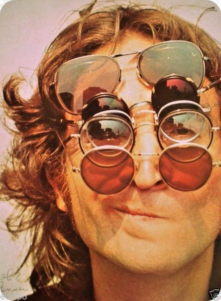 RAY-BAN *NOS VINTAGE B&L "CHEYENNE II" W1748 Honey *Lennon Style *NEW SUNGLASSES - Vintage Sunglasses 