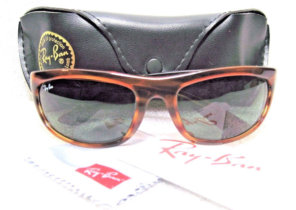 VINTAGE *NOS RAY-BAN USA B&L "BALORAMA"~PREDATOR L2872 Tortoise *MINT SUNGLASSES & CASE - Vintage Sunglasses 