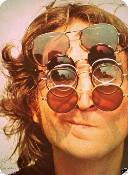 RAY-BAN *NOS VINTAGE B&L "Lennon" W2467 Silver Chrome G-31 Mirror NEW SUNGLASSES - Vintage Sunglasses 