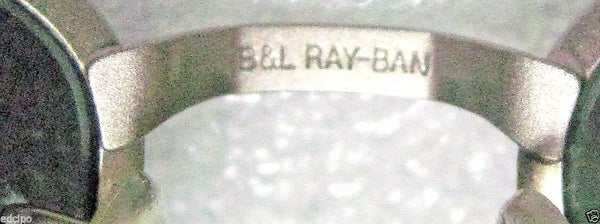 Ray-Ban USA *NOS Vintage B&L "Sidestreet" W2852 Gloss Pewter G-15 NEW Sunglasses - Vintage Sunglasses 