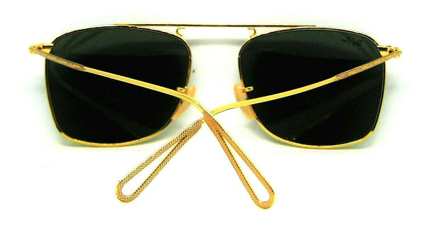Ray-Ban USA NOS Vintage B&L Mod Aviator Caravan W1698 Pin-Etched New Sunglasses - Vintage Sunglasses 