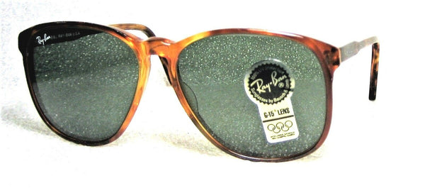 Ray-Ban USA Vintage NOS 80s B&L TraditionalS D Tort L1677 New In Box Sunglasses