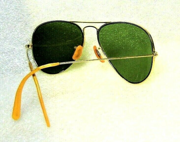 Ray-Ban USA Vintage 1940s B&L 12k GF Aviator 58mm RB-3 Very Rare Sunglasses - Vintage Sunglasses 