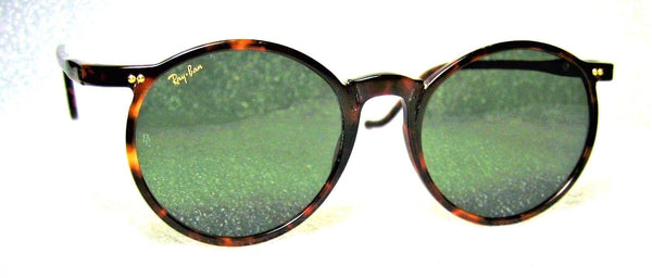 Ray-Ban USA Vintage NOS B&L Asbury Lemans Gatsby W1726 Round G-15 New Sunglasses - Vintage Sunglasses 