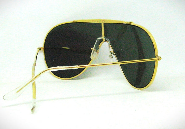 Ray-Ban USA Vintage B&L 1970s Rare Wings Uni lens Excellent Sunglasses & Case