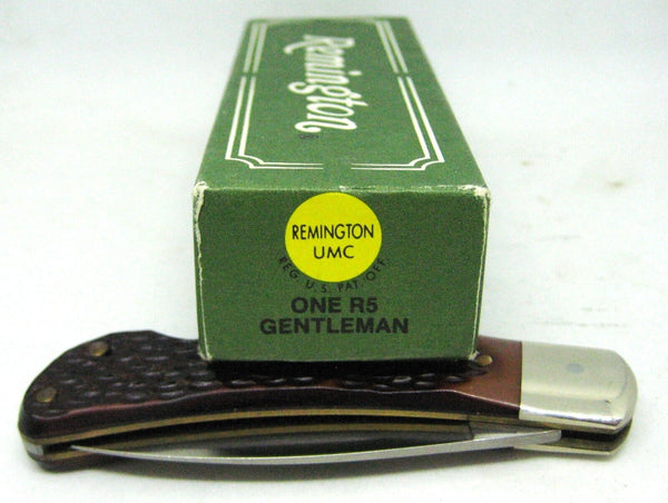 Remington UMC USA R5 Delrin Gentleman Lockback NOS Knife - New In Box