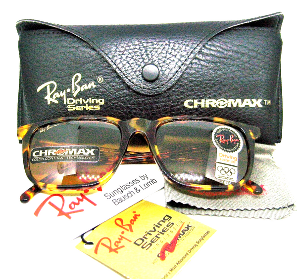 Ray-Ban USA Vintage NOS B&L Traditional Chromax W1702 Driving Srs New Sunglasses