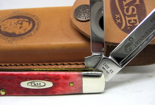 CASE XX USA 1889-1989 Centennial R62019SS Red Bone NIB English Jack Knife 02652