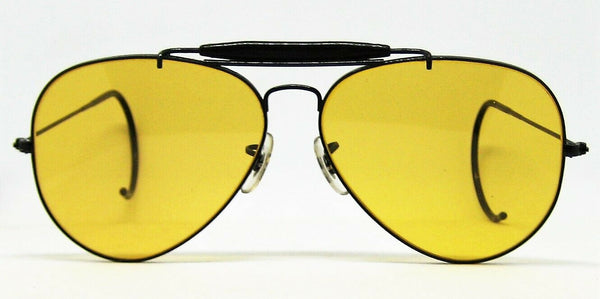 Ray-Ban USA Vintage 1970s B&L Aviator Ambermatic OutdoorsMan II Mint Sunglasses - Vintage Sunglasses 