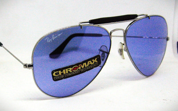 Ray-Ban USA Vintage NOS B&L A-30 Purple Chromax Sport Series Chrome Sunglasses