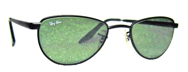 Ray-Ban USA Vintage *NOS B&L SideStreet Gridlock W193 MatBlk NEWinBOX Sunglasses - Vintage Sunglasses 