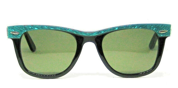 Ray-Ban USA Vintage B&L Wayfarer Covers W1873 Turquoise 46mm *Rare Sunglasses