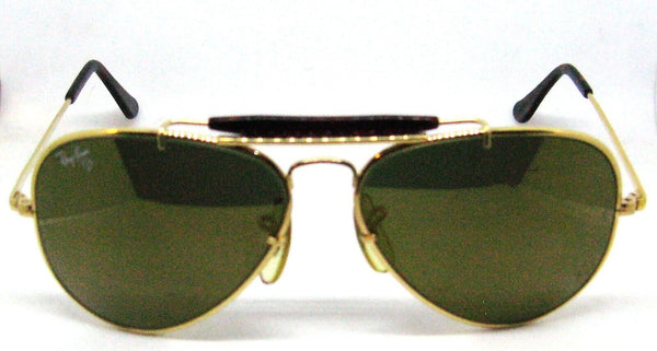 Ray-Ban USA B&L Mint Diamond Hard Aviator Outdoorsman 62mm W1508 Srvr Sunglasses