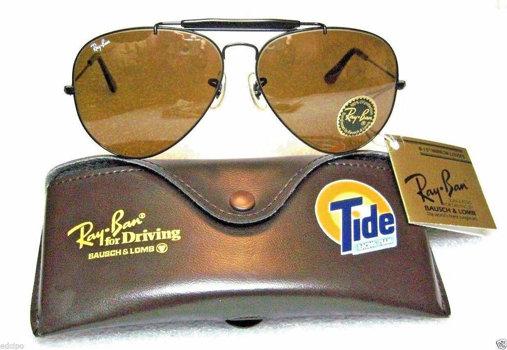 Vintage Ray-Ban USA B&L NOS Aviator Tide-NASCAR Outdoorsman TGM Z0424 Sunglasses - Vintage Sunglasses 