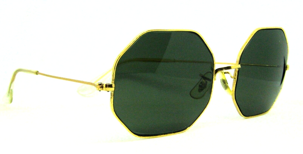 Ray-Ban USA 1960s Vintage B&L Classic Collection Octagon Arista Hippy Sunglasses