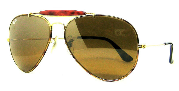Ray-Ban USA Mint Vintage B&L Aviator Outdoorsman II Tortuga TGM Sunglasses