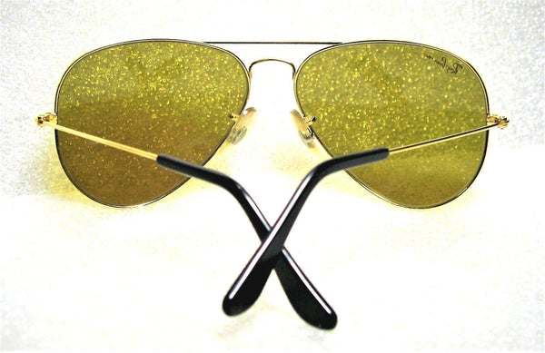 Ray-Ban USA NOS Vintage B&L Aviator Chromax W1661 Driving Series NEW Sunglasses - Vintage Sunglasses 