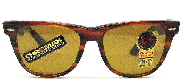 Ray-Ban USA Vintage NOS B&L Wayfarer 2 Chromax W2054 Driving NewInBox Sunglasses