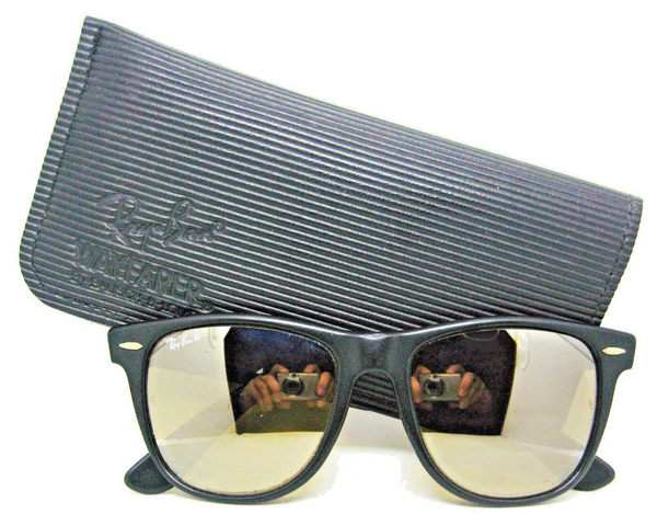 Ray-Ban USA Vintage B&L Wayfarer II W0673 RB-50 Matte Black Nr.Mint Sunglasses