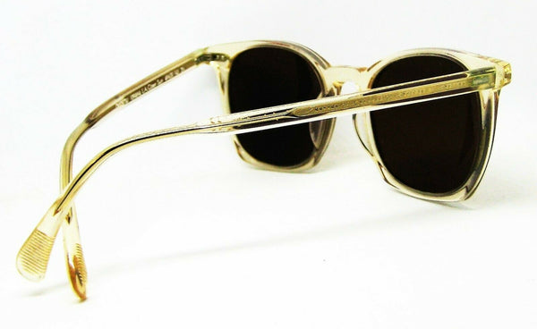 Peoples Vintage L.A. Coen OV5297SU 49-20 Transparent Full Mirror NOS Sunglasses - Vintage Sunglasses 
