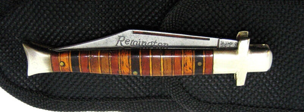 Remington UMC R653 Vintage 1930sVery Rare leather rings bowtie fishtail knife
