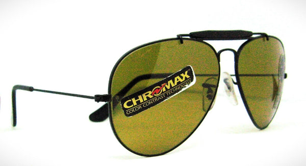 Ray-Ban USA Vintage NOS B&L Aviator ODM 2 B-20 Chromax W1666 New Sunglasses