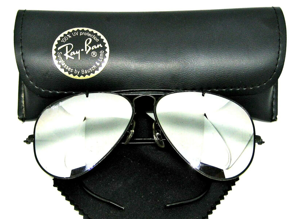 Ray-Ban USA Vintage B&L Aviator Outdoorsman I G-31DM *TGM Black COBRA Sunglasses