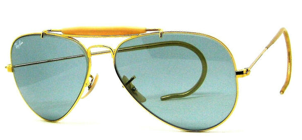 Ray-Ban USA NOS Vintage B&L Aviator Outdoorsman Blue Changeables New Sunglasses