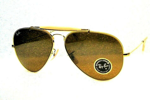 Ray-Ban USA Vintage NOS B&L Aviator Outdoorsman TGM B15 4-Driving New Sunglasses - Vintage Sunglasses 