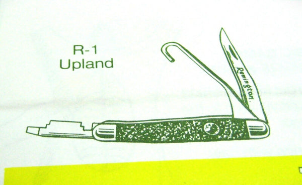 *NOS Vintage 80s Remington USA R-1 Upland Knife-Bird Hook-12-20 GA Tool NewInBox